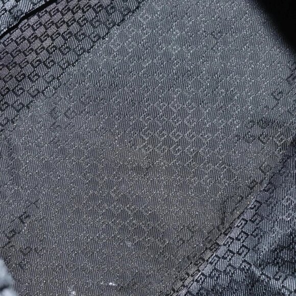 GUCCI Shoulder Bag Canvas Black Auth ep11240 - Picture 12 of 15